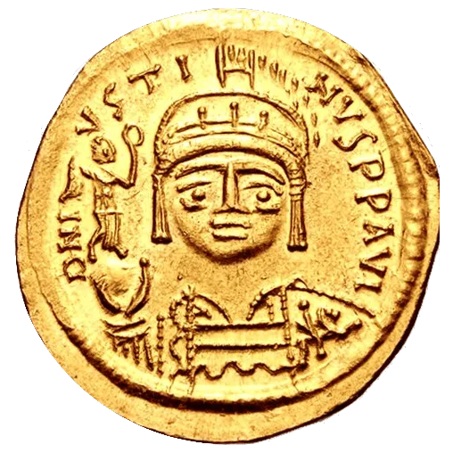 Byzantine Solidus — heads