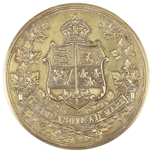 Canadian Confederation Diamond Jubilee — tails