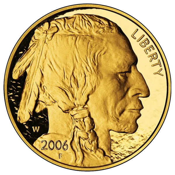 American Gold Buffalo — heads
