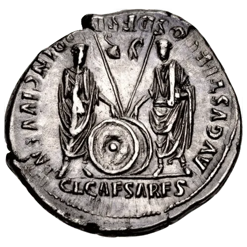 Roman Denarius — tails
