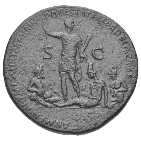 Roman Sestertius (Trajan) — tails