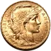 French 20 Francs (Coq)